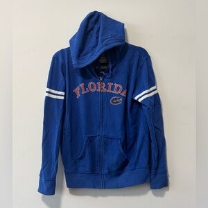 University of Florida Gators Sweatshirt  Size Medium Distressed Full Zip Hoodie